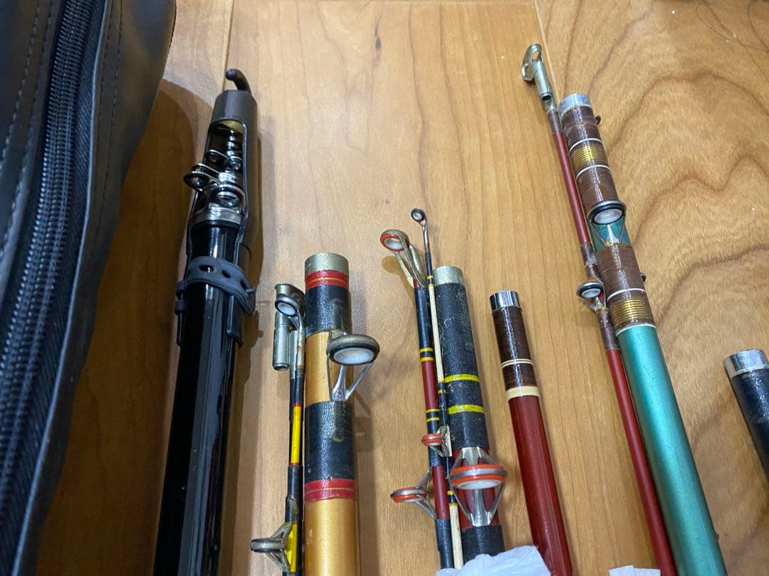 海釣り　船竿　船釣り　Daiwa ダイワ　磯竿　８本セット　シマノ　ロッドケース