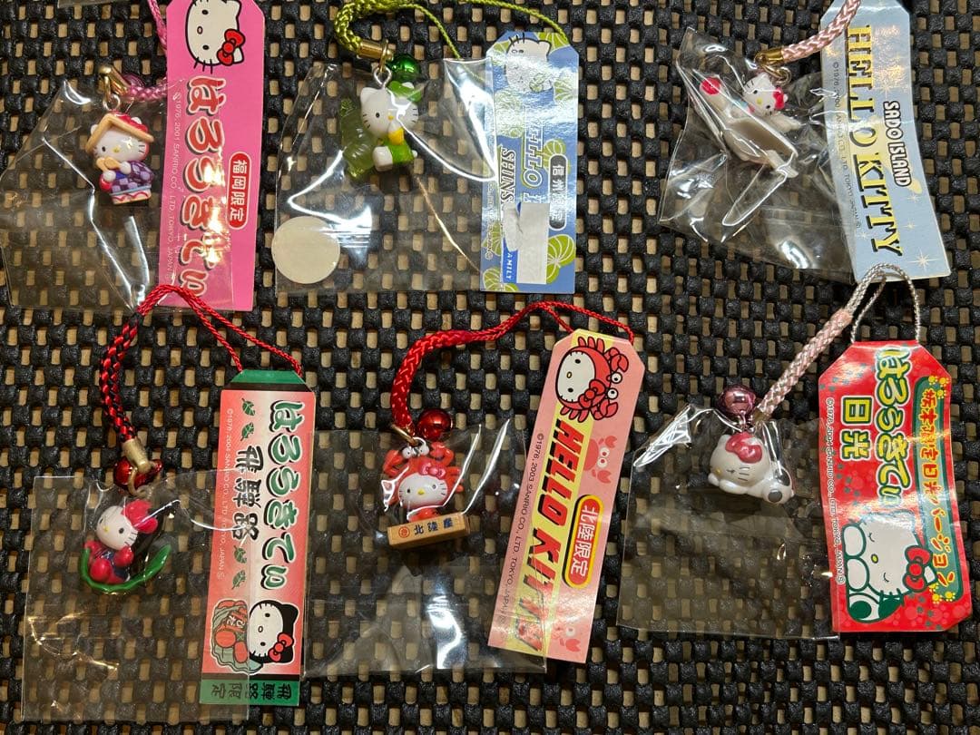 廃盤　ご当地キティ　根付け　ストラップ　サンリオ　ハローキティ
