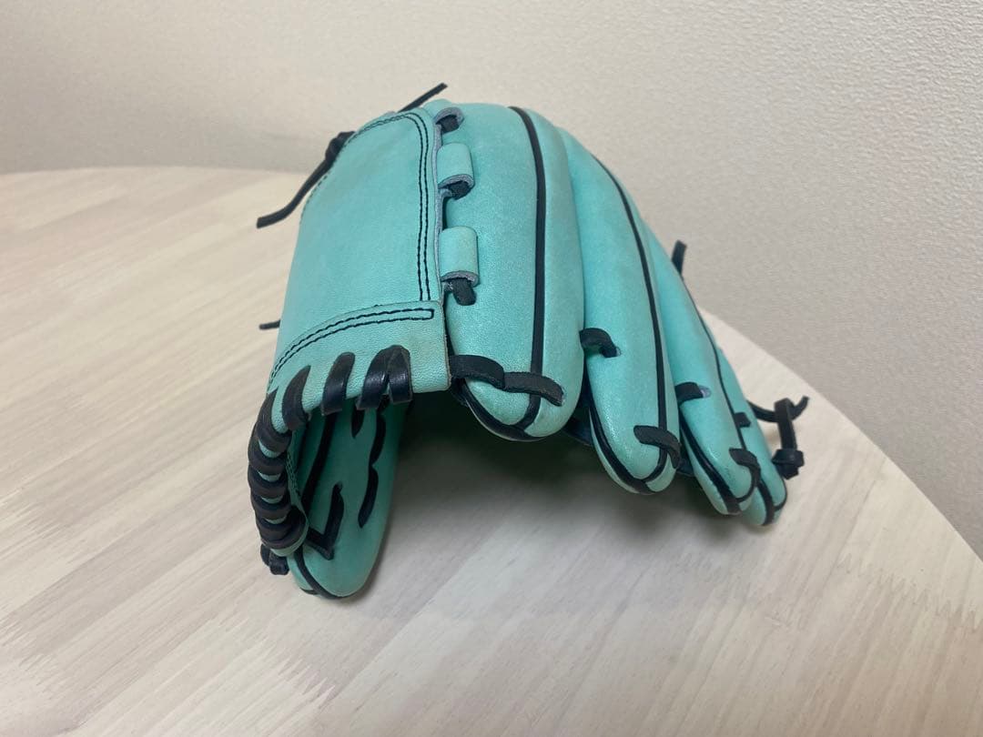 SSK プロエッジ 軟式 投手用グラブ ティファニーブルー、エメラルドグリーン