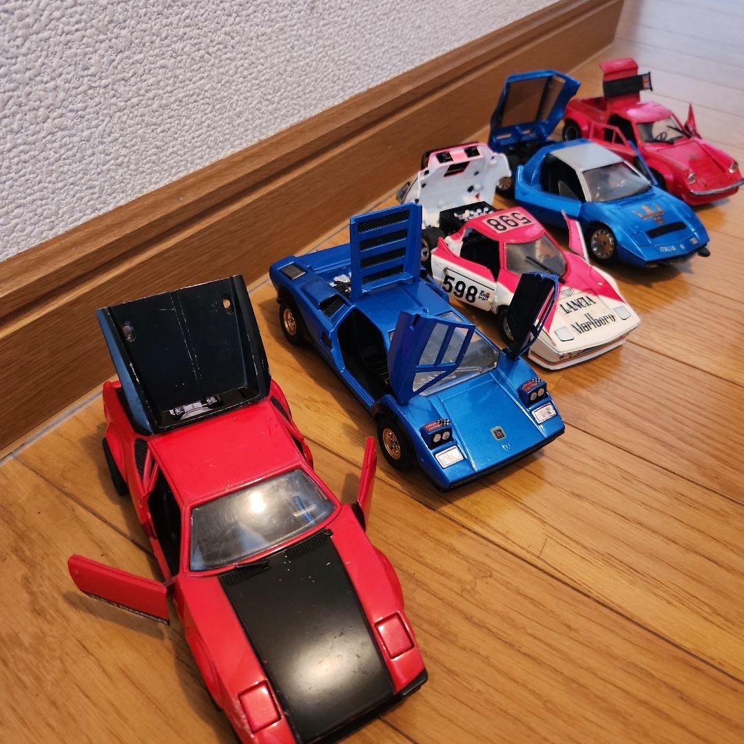 永大グリップ　1/28　レトロ当時物　ミニカー　5点セット　eidai
