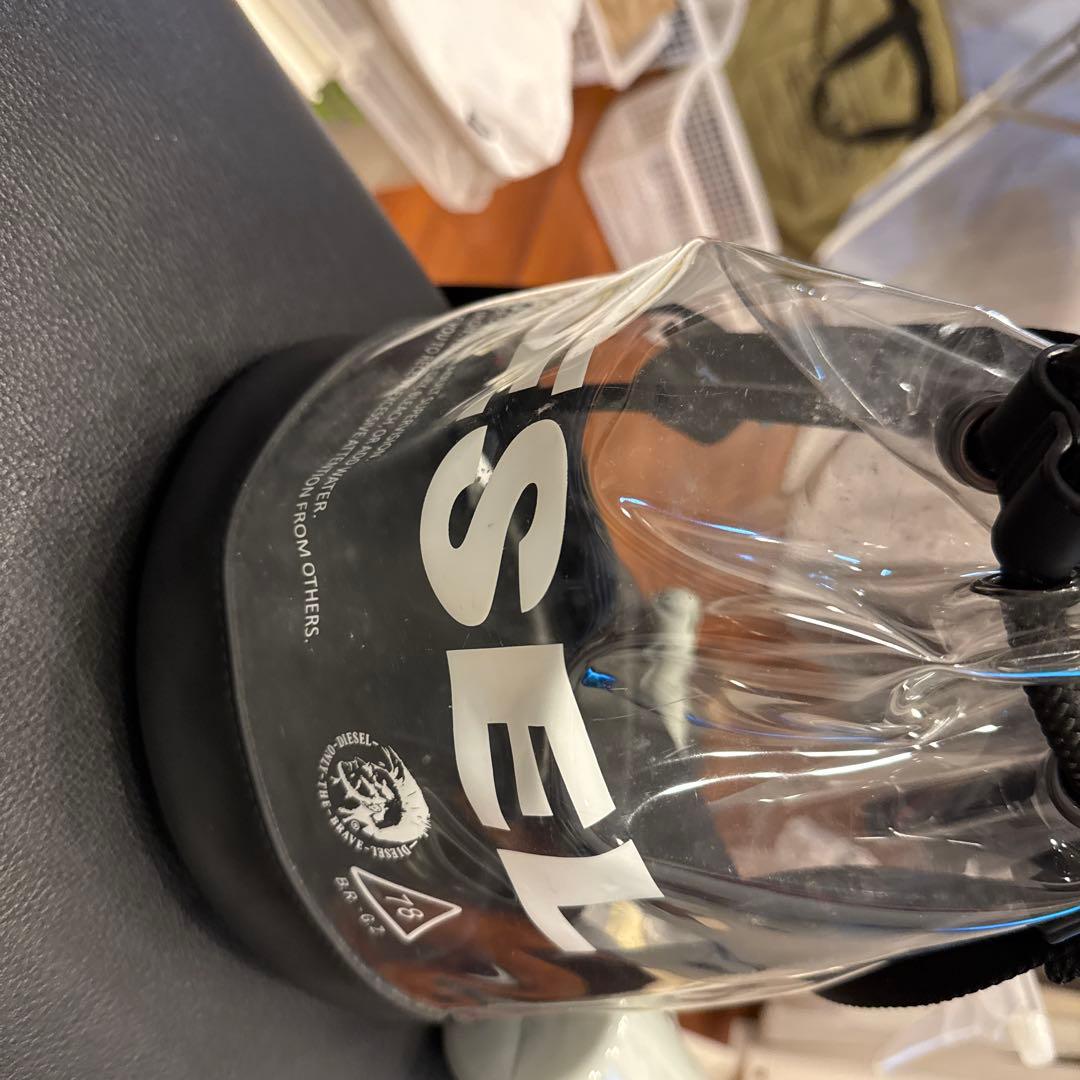 DIESEL バスケットボール用バッグ 透明