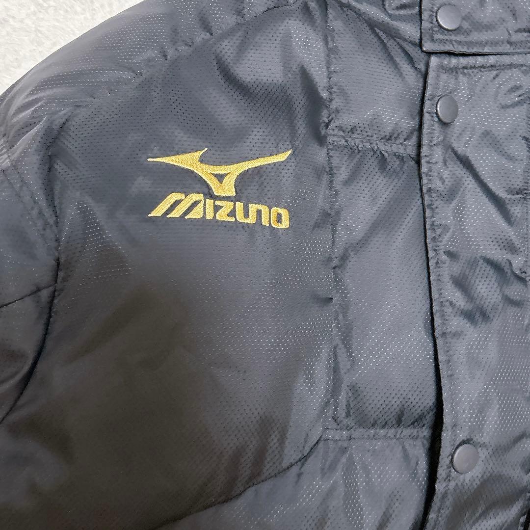 Mizuno ダウンベンチコート Lサイズ　ブラック　ダウン70%