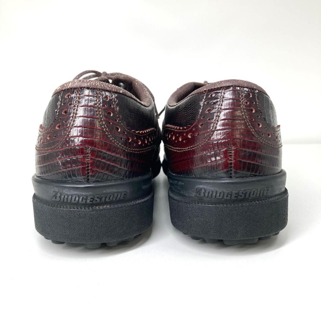 BRIDGESTONE ゴルフシューズ　ブラウン　25.5cm