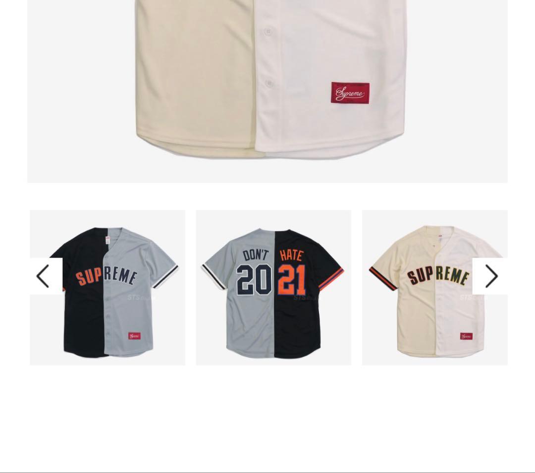 Supreme 激レア　ベースボールシャツ