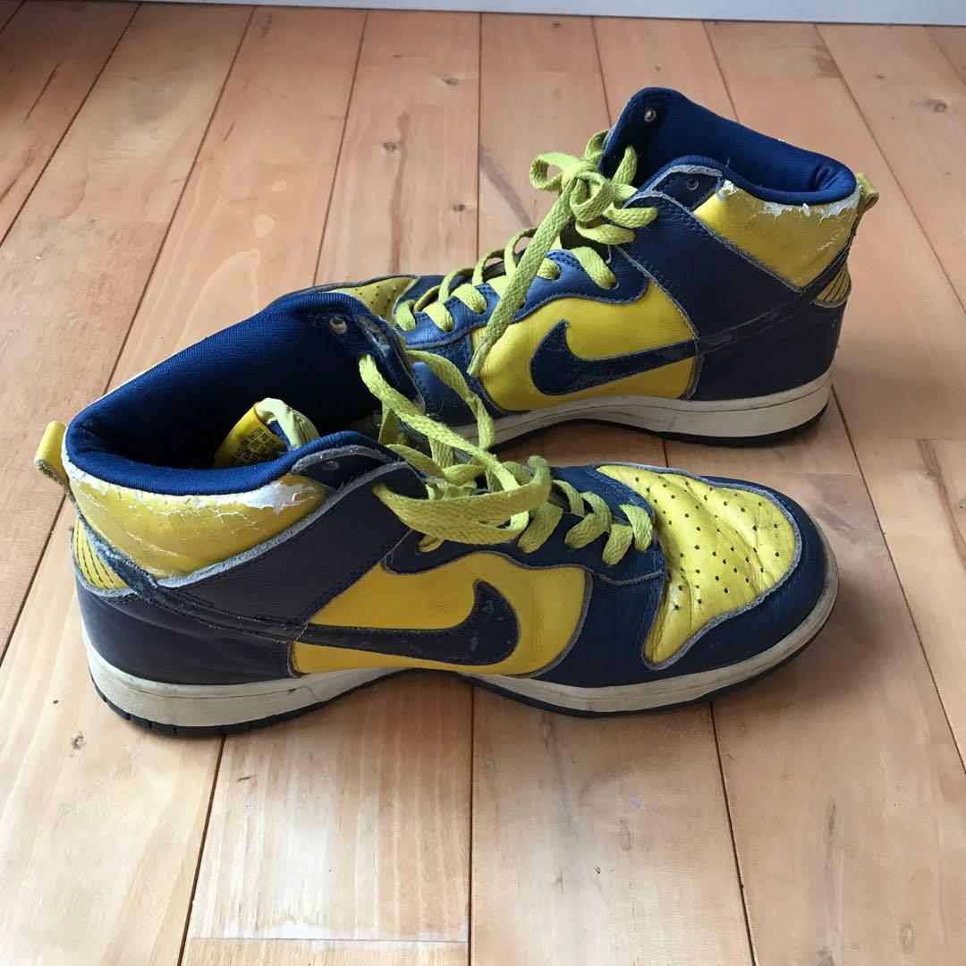 NIKE・DUNK HIGH（ダンク　ハイカット）ミシガン州立大学カラー