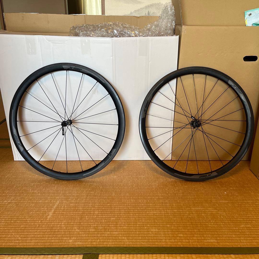 primeプライムrp-38 カーボンホイール　リムブレーキ前後セット