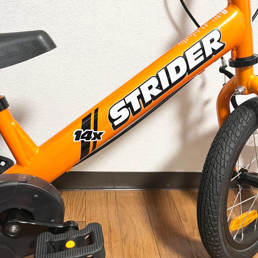 【ほぼ未使用】STRIDER ストライダー 14X オレンジスポーツ　sport