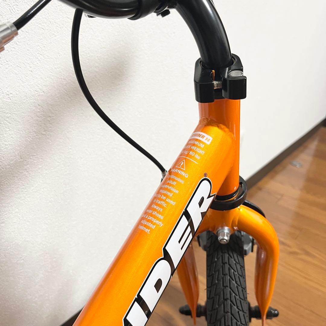 【ほぼ未使用】STRIDER ストライダー 14X オレンジスポーツ　sport