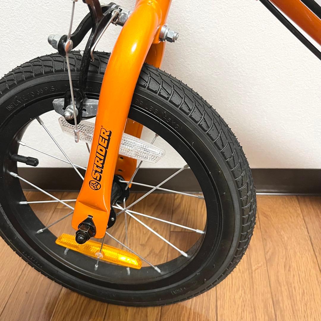 【ほぼ未使用】STRIDER ストライダー 14X オレンジスポーツ　sport