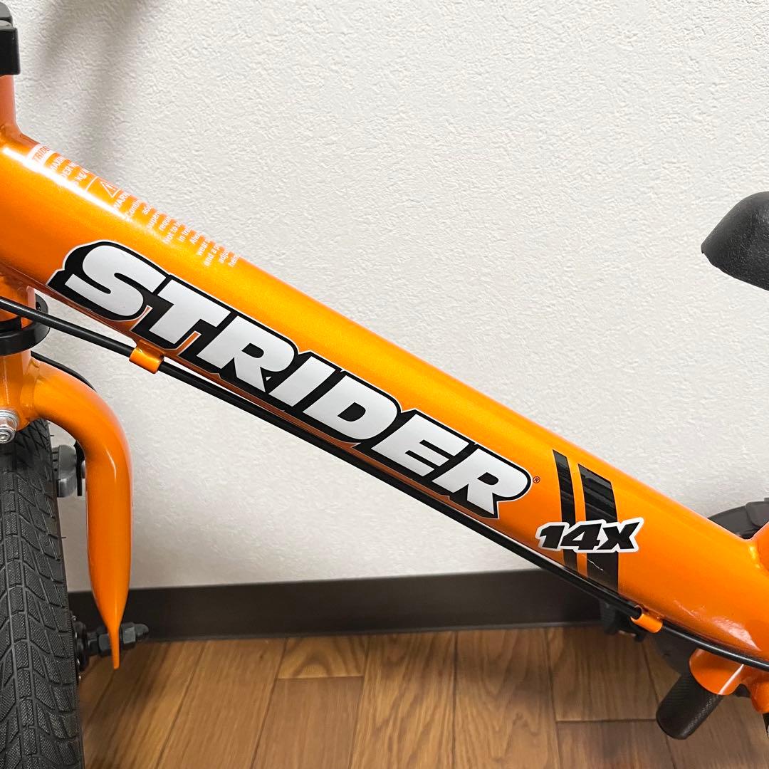 【ほぼ未使用】STRIDER ストライダー 14X オレンジスポーツ　sport