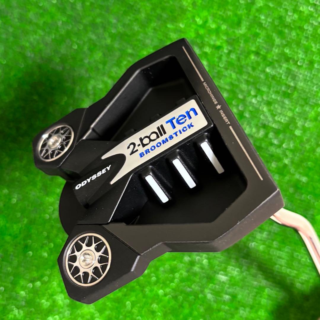 オデッセイ 2-BALL TEN BROOMSTICK パター 長尺 45インチ