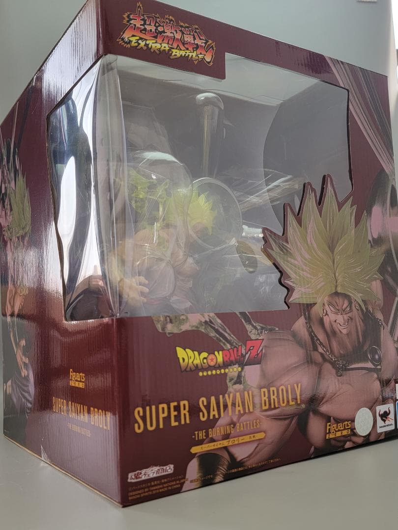開封品 ドラゴンボールＺ フィギュアーツZERO スーパーサイヤ人ブロリー 烈戦