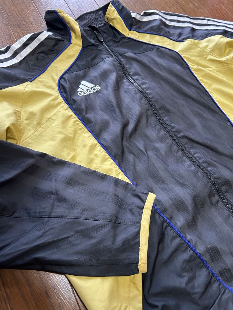 adidas ウィンドブレーカー　上下　XL