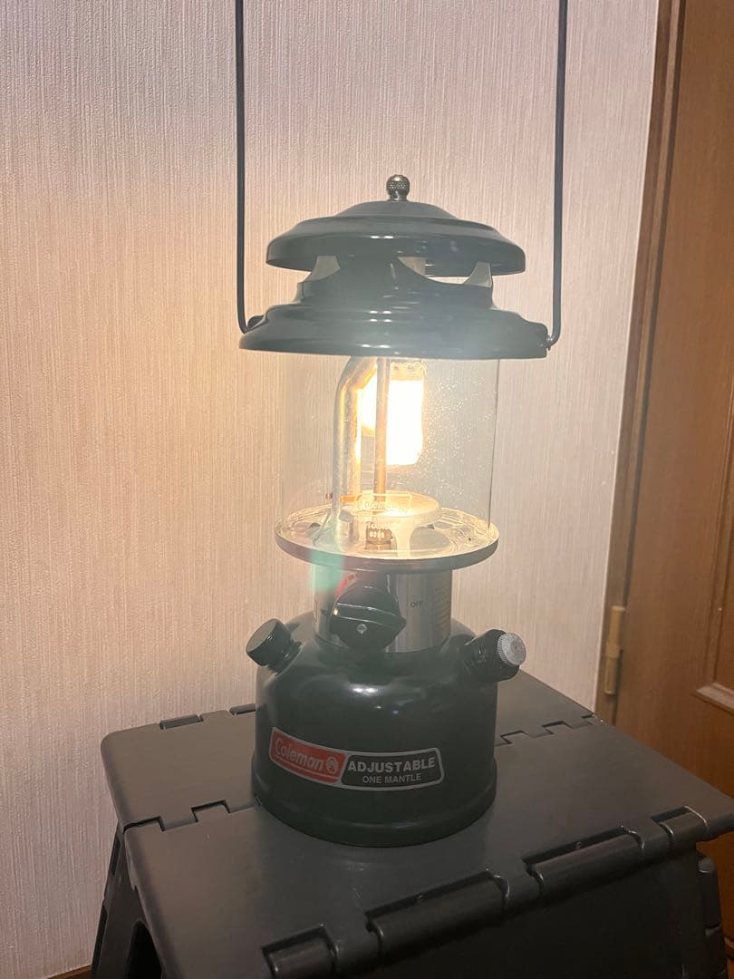 コールマン ガソリンランタン ADJUSTABLE ONE MANTLE 95年