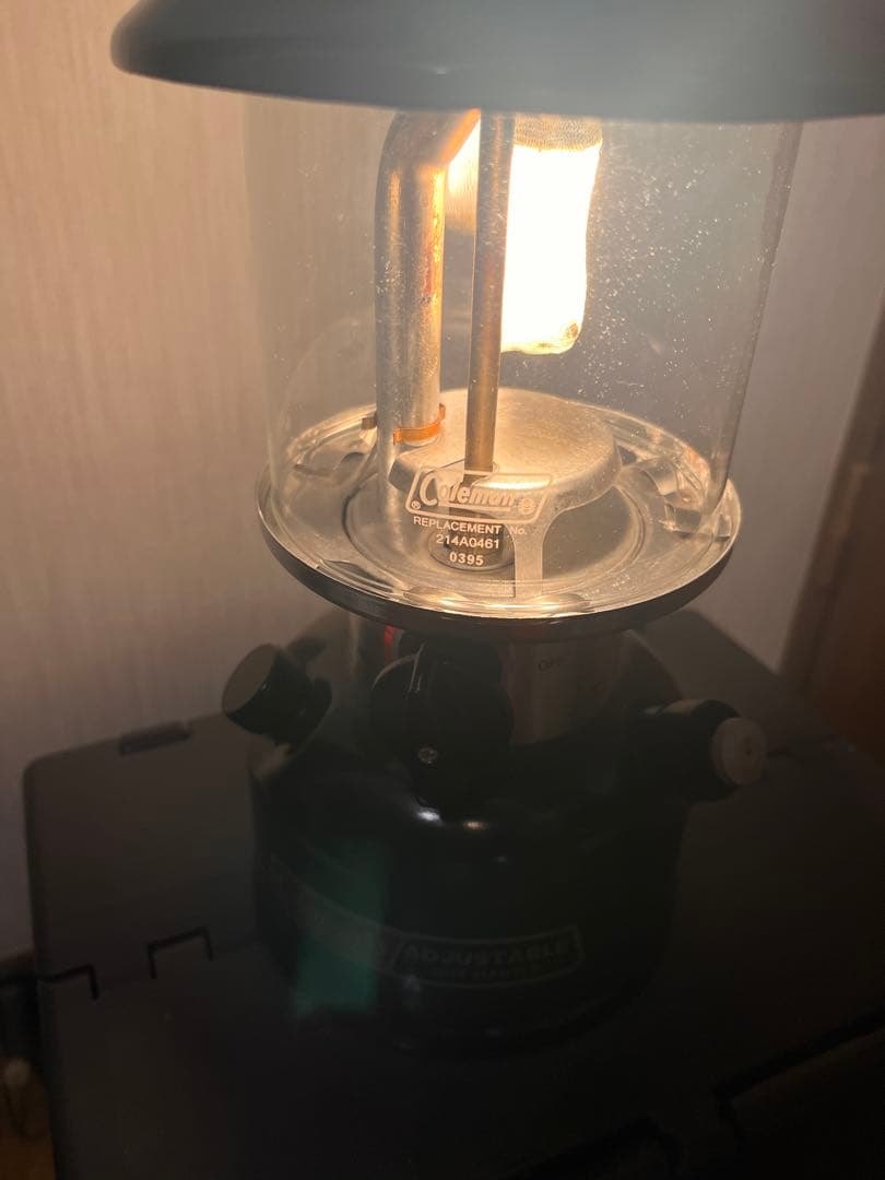 コールマン ガソリンランタン ADJUSTABLE ONE MANTLE 95年