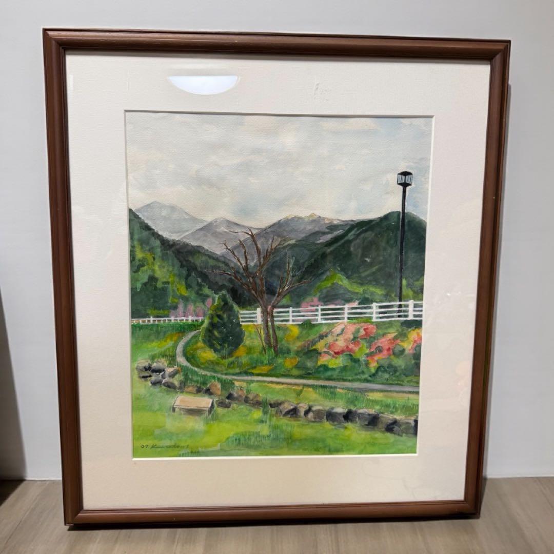 風景画 木製フレームセット