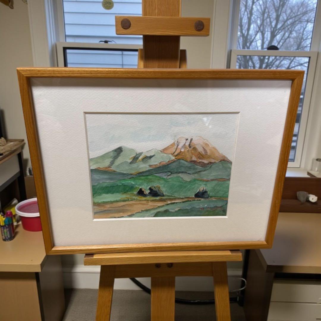 風景画 木製フレームセット
