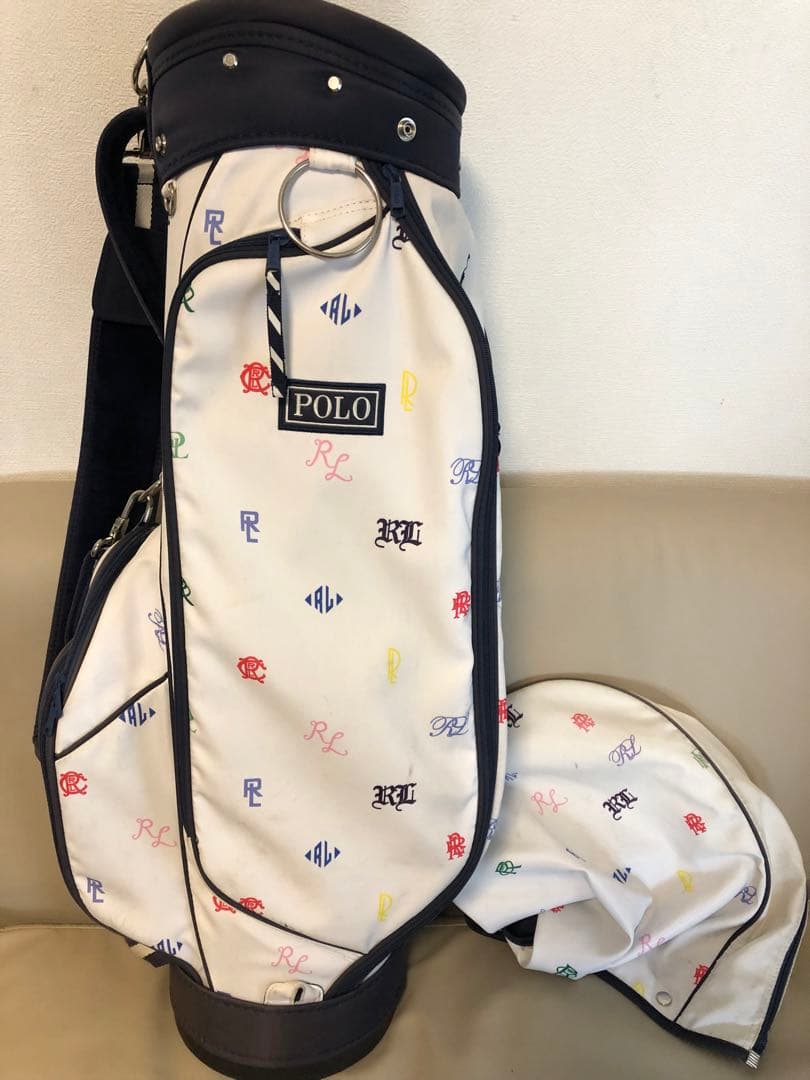 【送料込み】廃盤希少品　POLO RALPH LAUREN キャディバッグ
