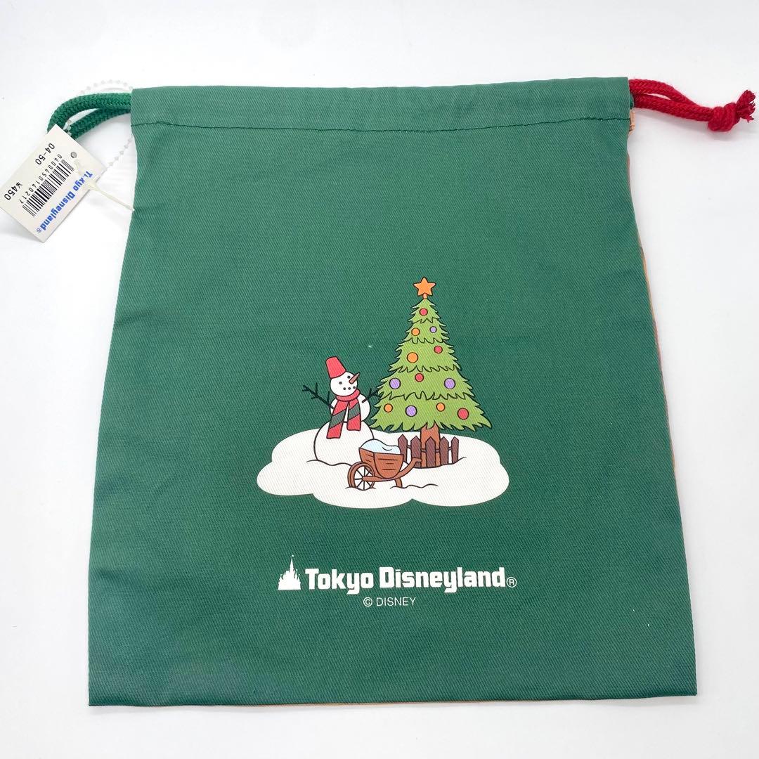 ⑥ 巾着 Disney クリスマス　2000 ディズニーランド