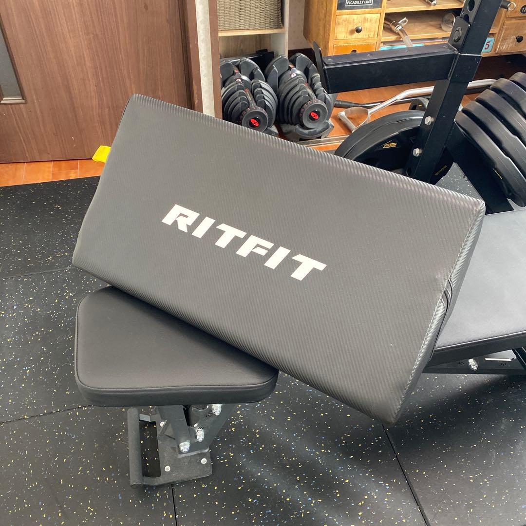 RITFIT プリーチャーカールパッド　アームカールパッド　上腕二頭筋
