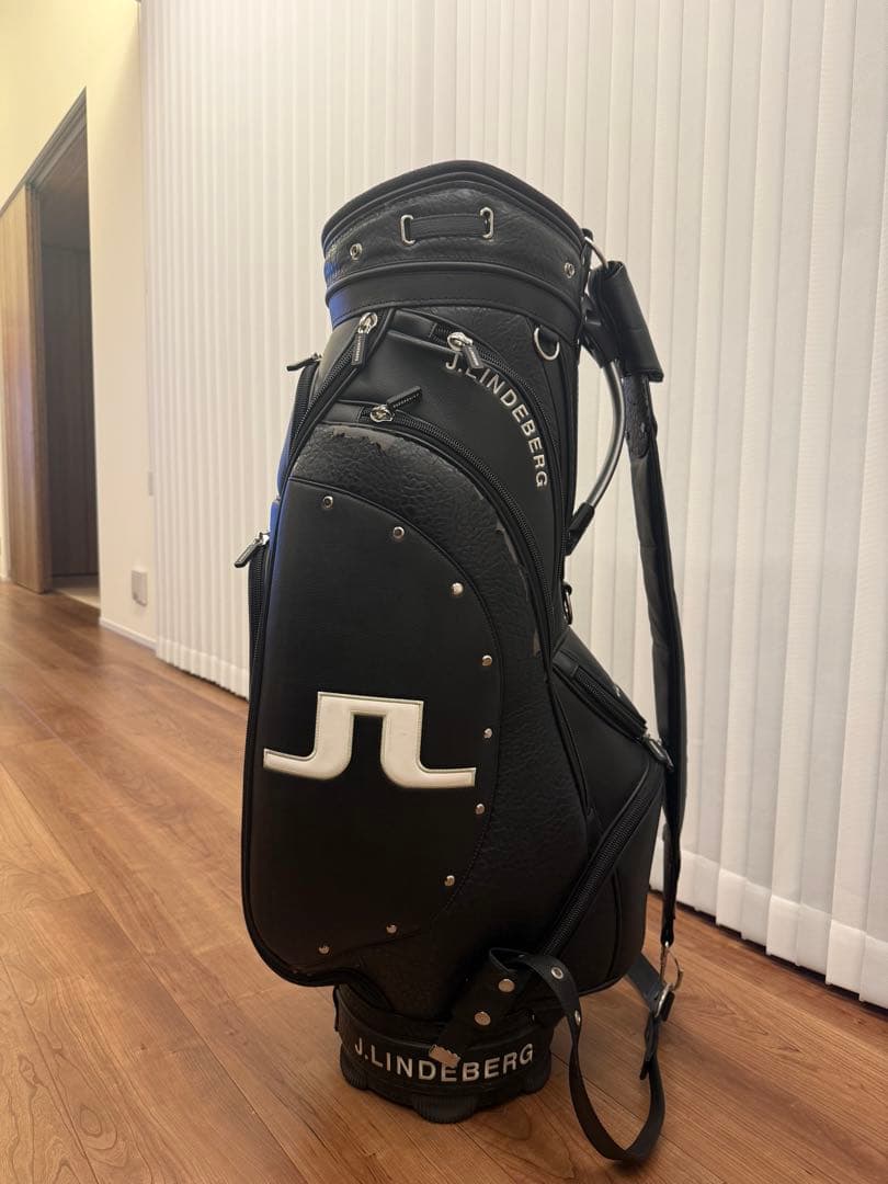 J.LINDEBERG ゴルフバッグ ブラック