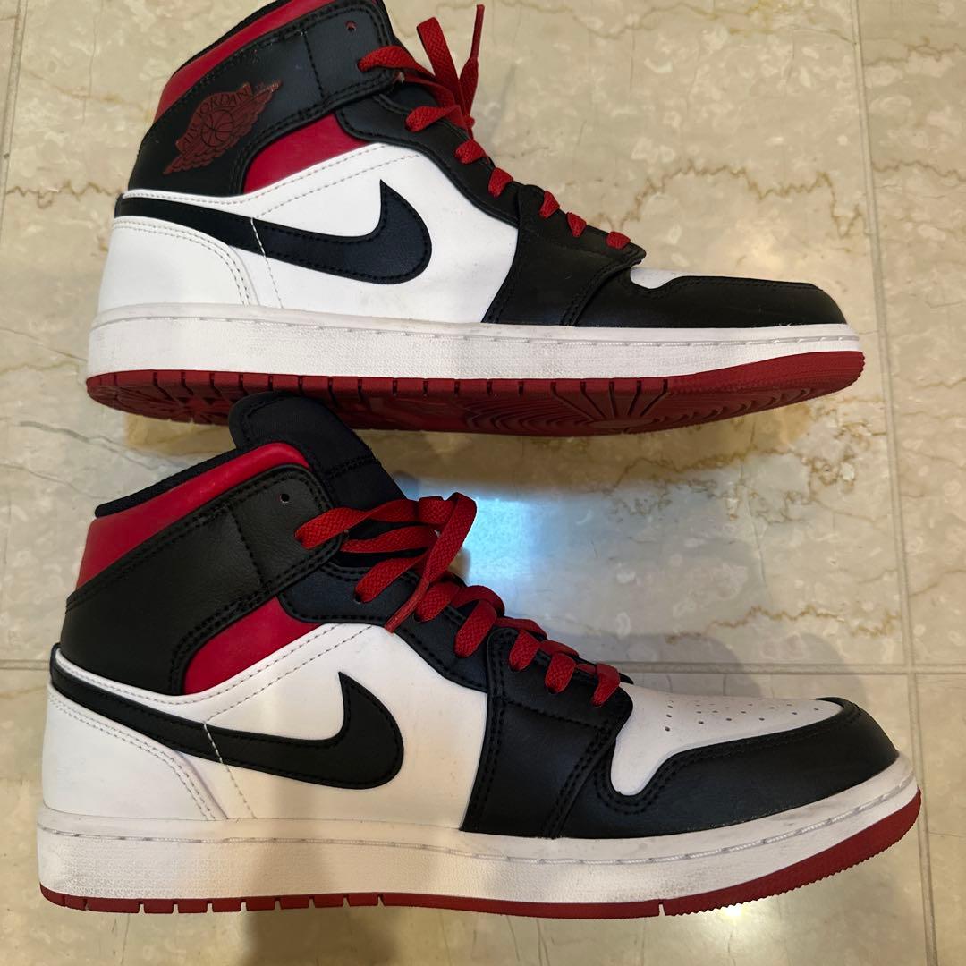【美品】Nike Air Jordan 1 Mid ジョーダン1 メンズ28.0