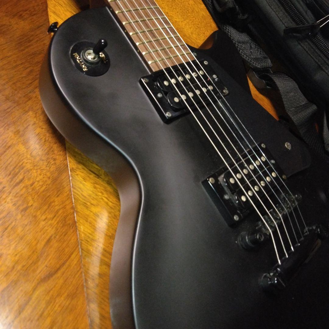 Epiphone Les Paul マットブラック ケルト十字