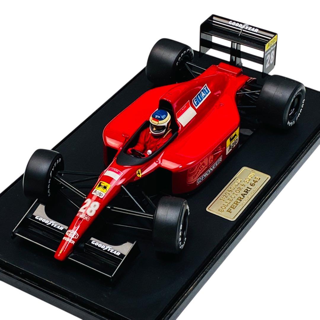 タミヤ コレクターズクラブ (1/20) フェラーリ 643 J.アレジ
