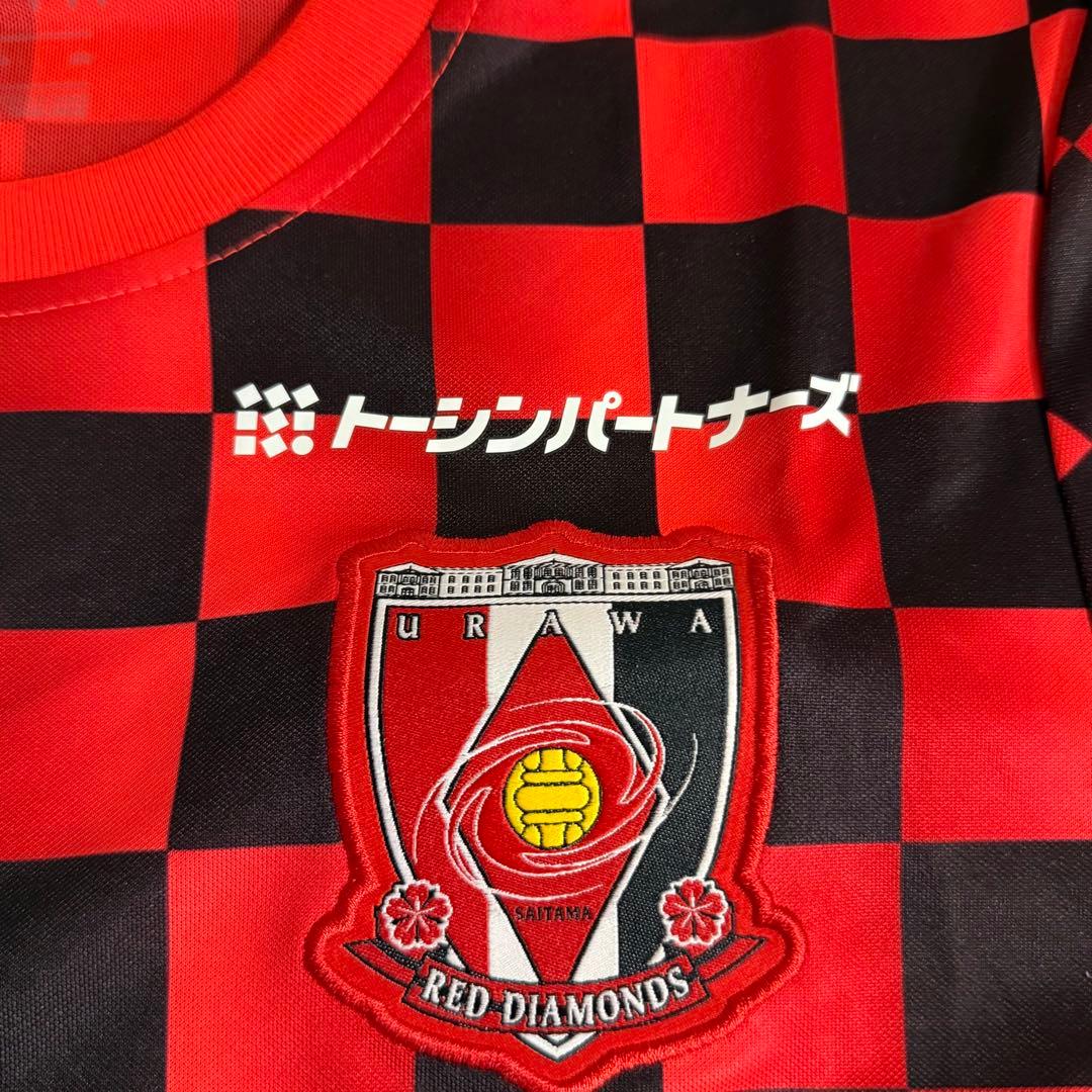 美品 ナイキ 浦和レッズ 2020 プレマッチトップ トレーニングウェア