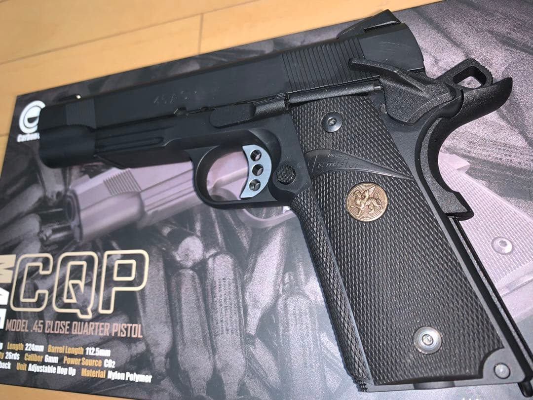 Carbon8 カーボネイト　M45CQP USED Co2ガスハンドガン