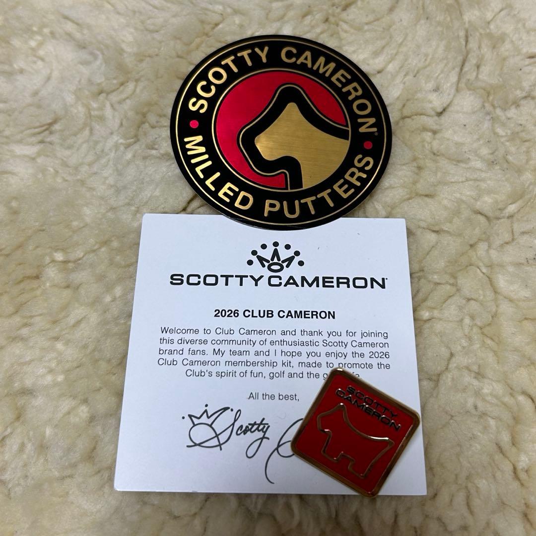 2026 Scotty Cameron クラブキャメロンメンバー