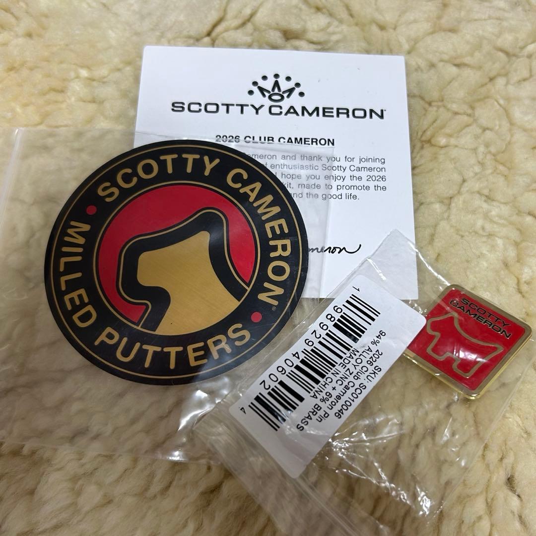 2026 Scotty Cameron クラブキャメロンメンバー