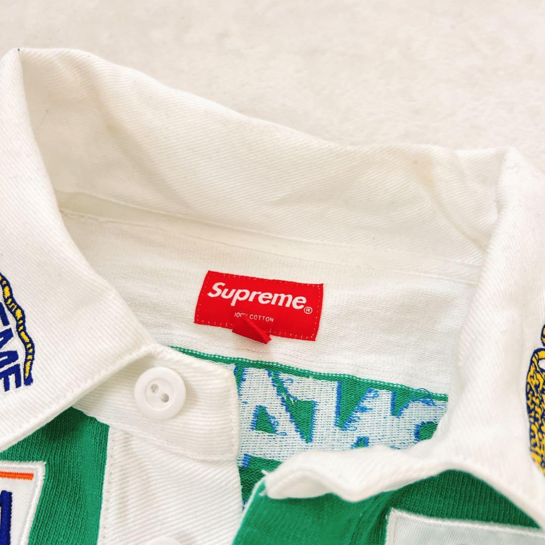 Supreme 2022年春夏 Stripe Rugby ラガーシャツ 長袖　L