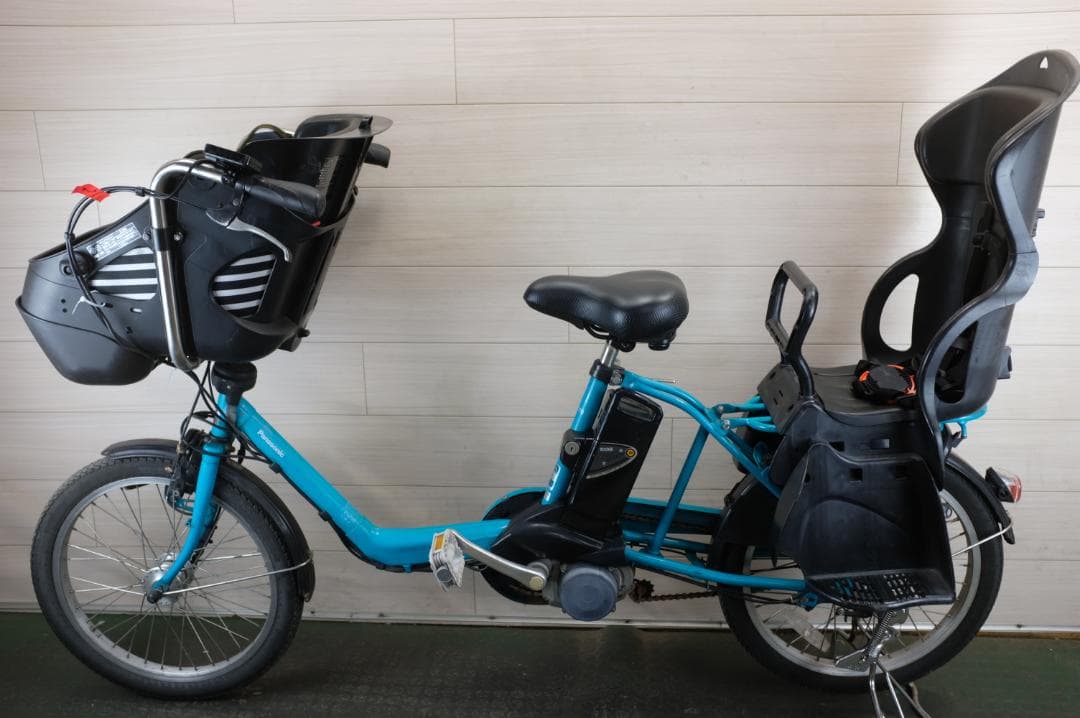 電動自転車 パナソニック　 20インチ 3段変速 8.9Ah　充電器有