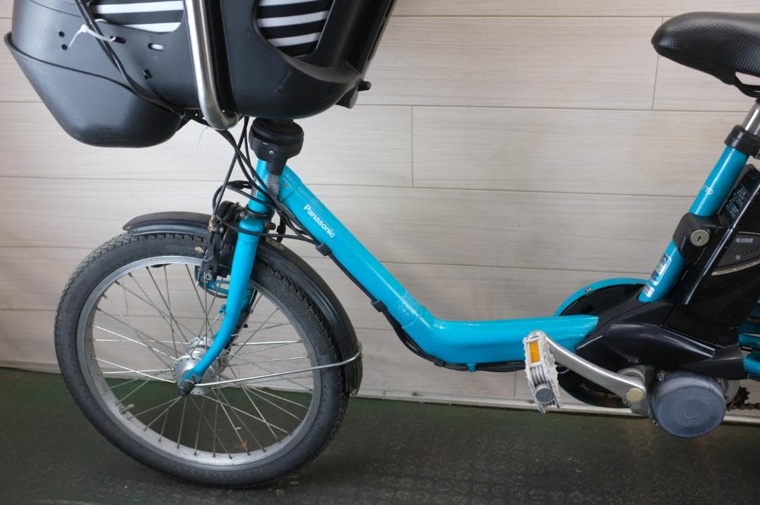 電動自転車 パナソニック　 20インチ 3段変速 8.9Ah　充電器有