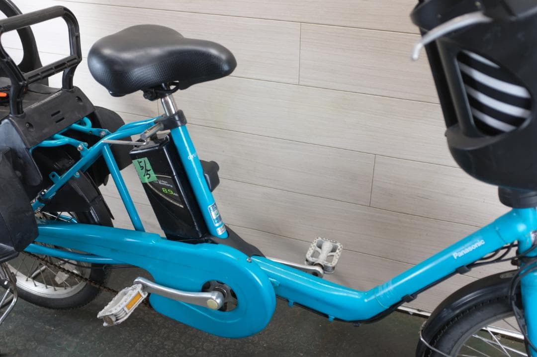 電動自転車 パナソニック　 20インチ 3段変速 8.9Ah　充電器有
