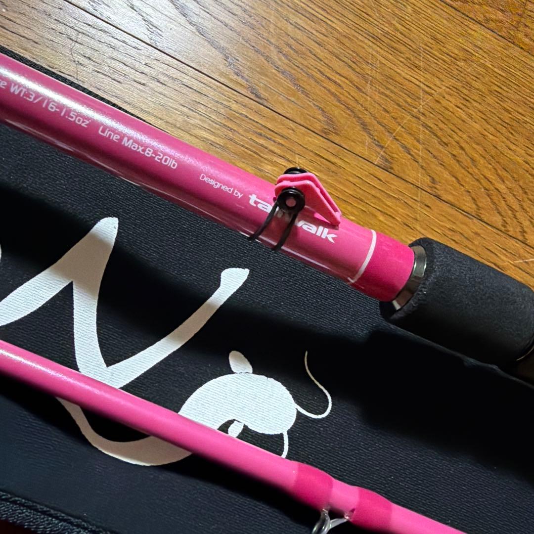 テイルウォーク　ナマゾンC65MH／G 限定ピンク