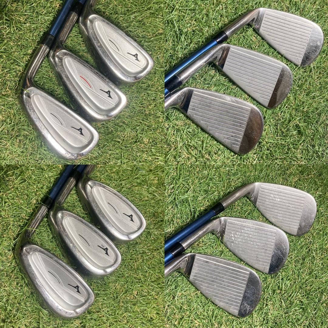 訳あり　ジュニア　MIZUNO クラブ10点セット　ミズノ　子供　ゴルフ