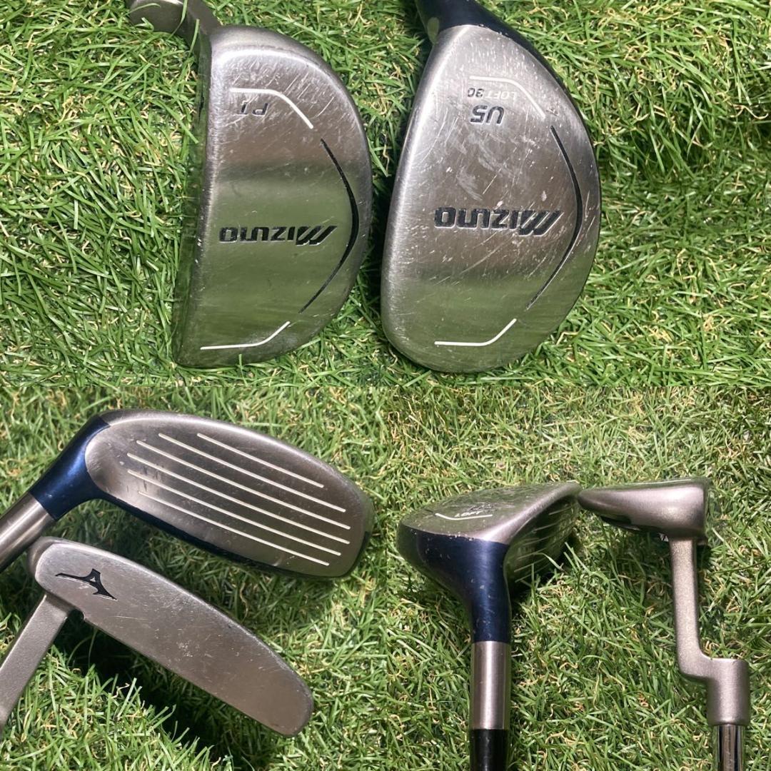 訳あり　ジュニア　MIZUNO クラブ10点セット　ミズノ　子供　ゴルフ