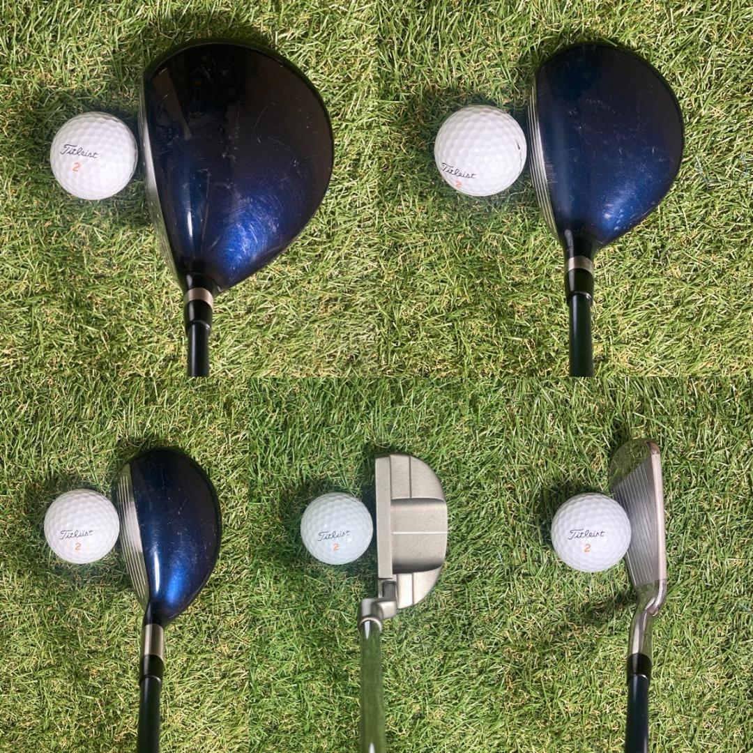 訳あり　ジュニア　MIZUNO クラブ10点セット　ミズノ　子供　ゴルフ