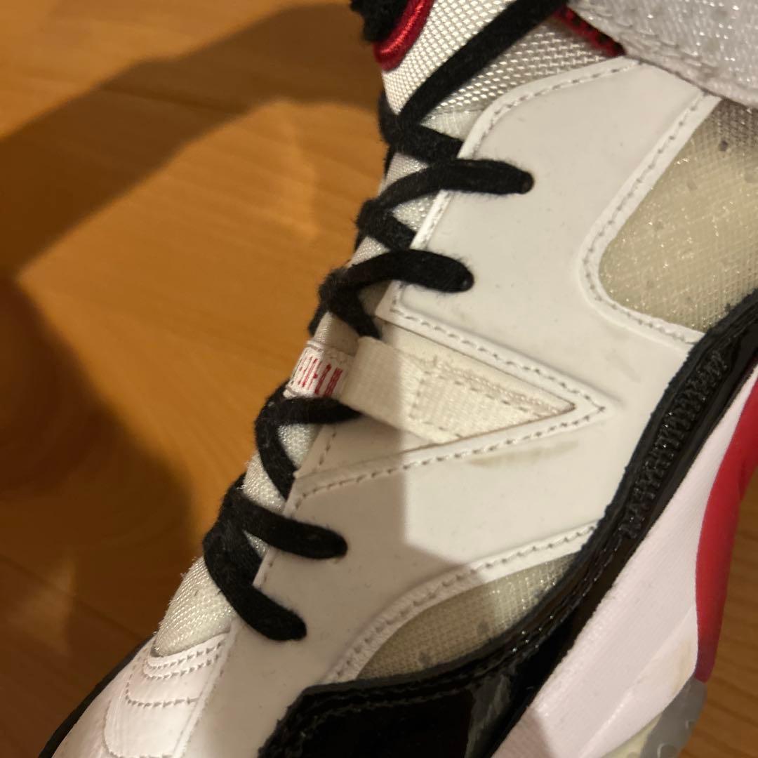 Air Jordan ハイカットシューズ ホワイト/レッド/ブラック