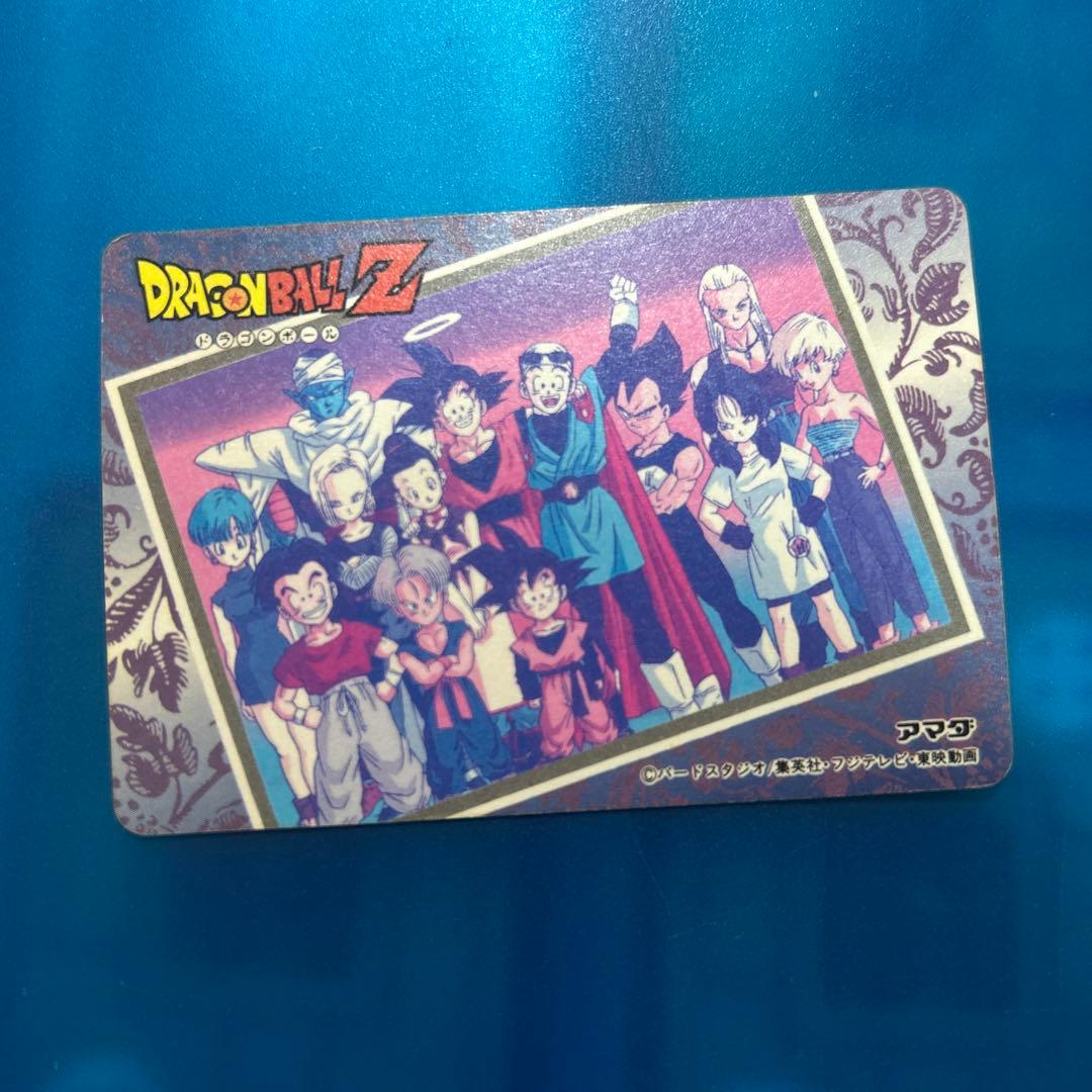 ドラゴンボール　カードダス ダブルゴールドレザーカード　悟飯悟天　修行