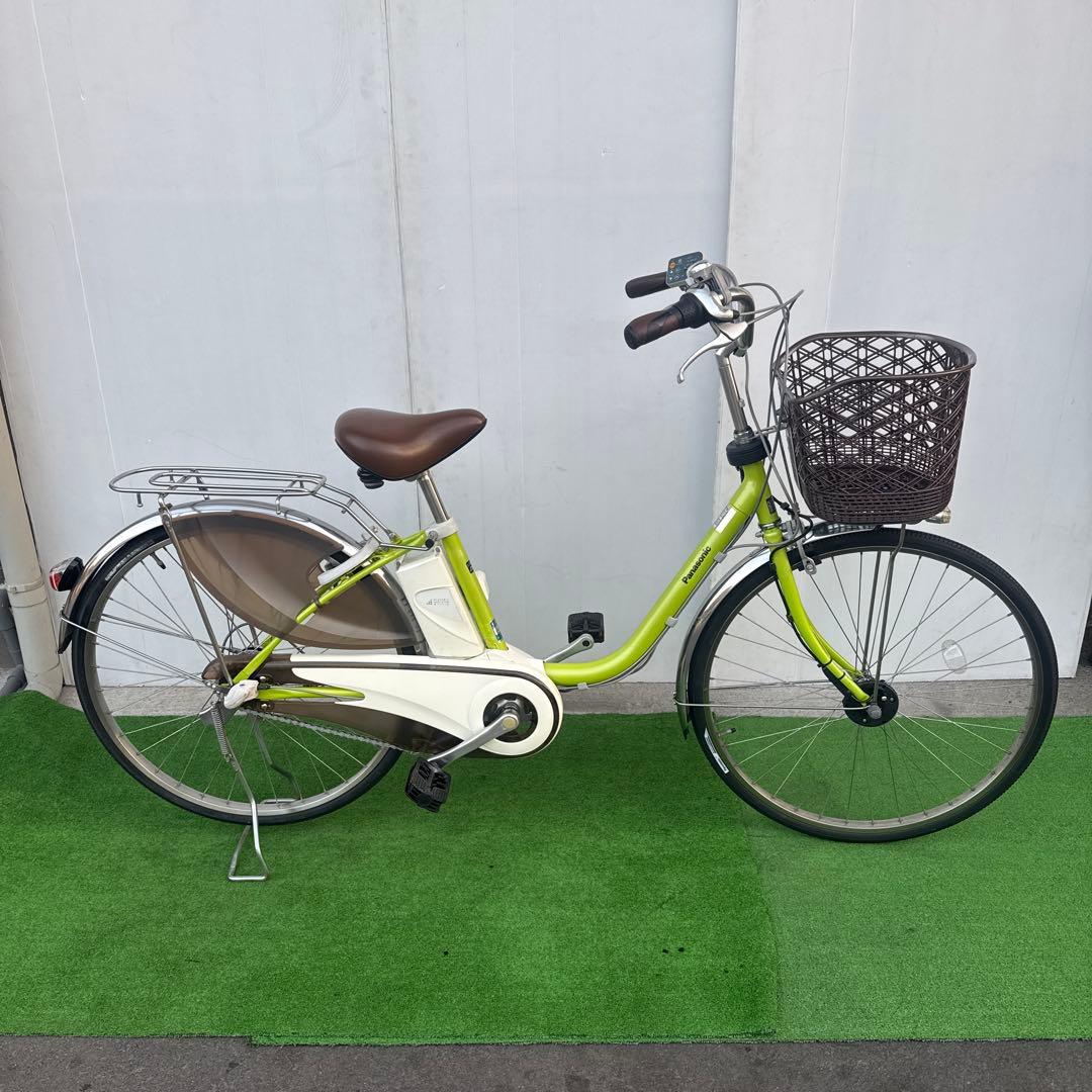 panasonic パナソニック電動アシスト自転車26インチ グリーン
