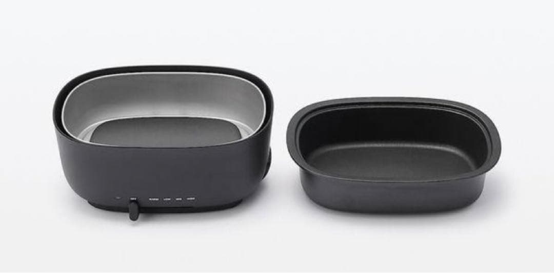 新品未開封　無印良品　深型ホットプレート　鍋