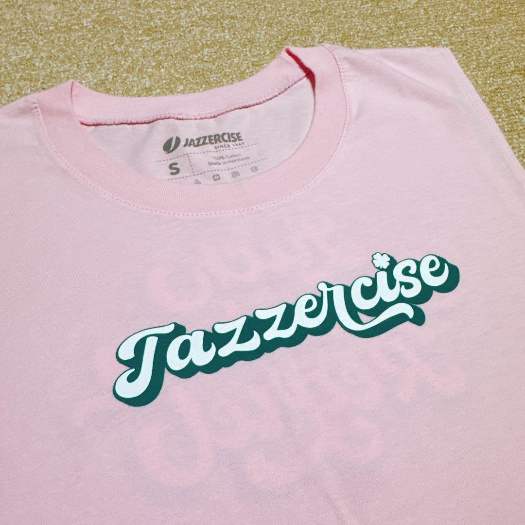 【新品】JAZZERCISE ジャザサイズ ピンク クローバータンクトップ S