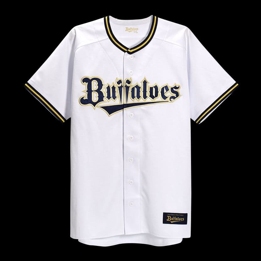 【新品未開封・送料込】Buffaloesハイクオリティユニフォーム福田周平選手