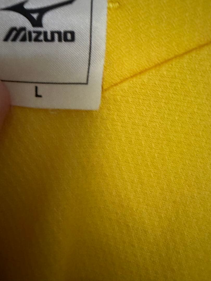 Mizuno 仙台育英男子サッカー部選手権着用モデル　サッカーシャツ Lサイズ
