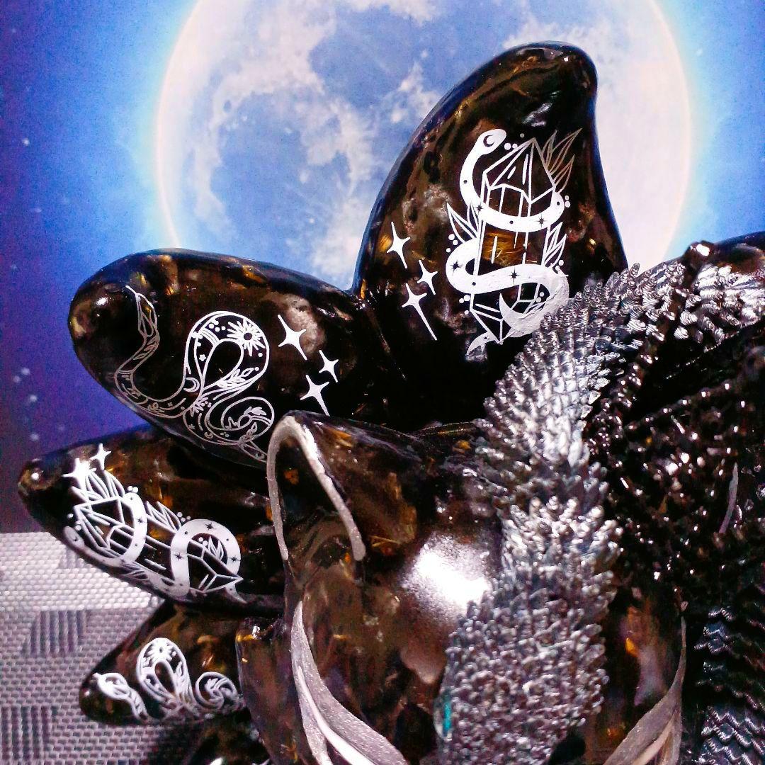 九尾の狐 BIG（ビッグ）蛇✨⭐️オルゴナイト⭐️✨・金運・仕事運・財運