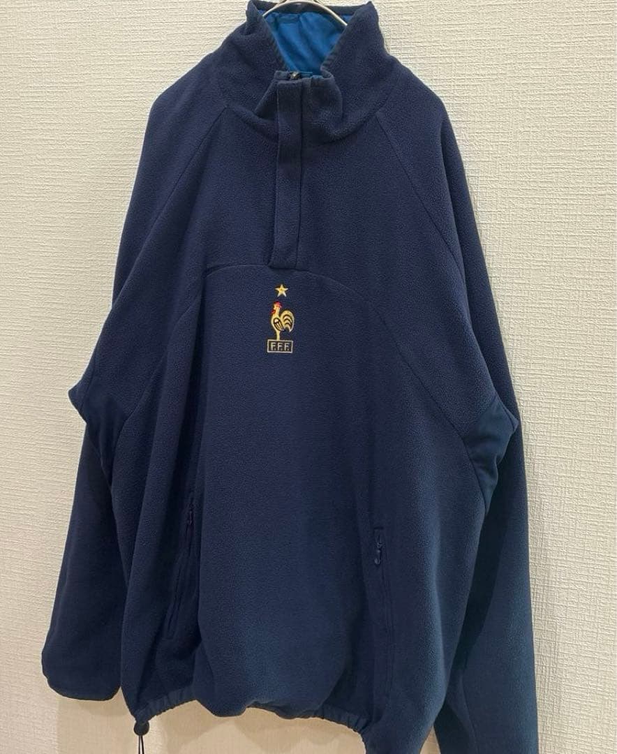 adidas フランス代表 プルオーバー／リバーシブル ジャケット 大きいサイズ