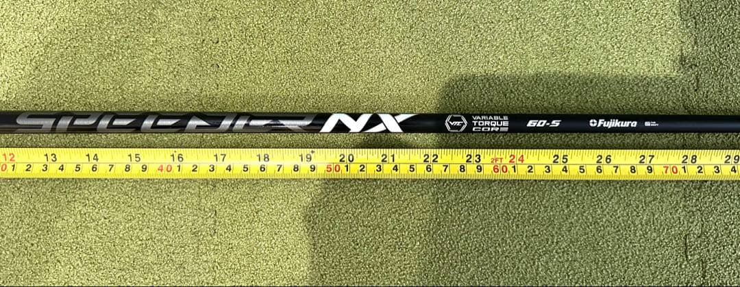 新品｜スピーダーNXブラック6S／60｜約43インチ｜テーラーメイド純正スリーブ